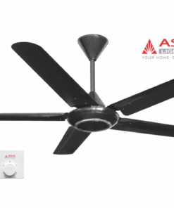 Asian-Quạt trần hộp số 5 cánh cao cấp QT06