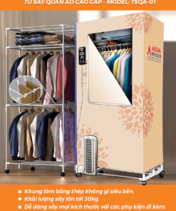 Asian-Tủ sấy quần áo cao cấp TSQA