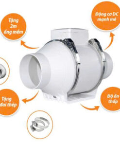 Asian-Quạt hút gió nối ống QHNO